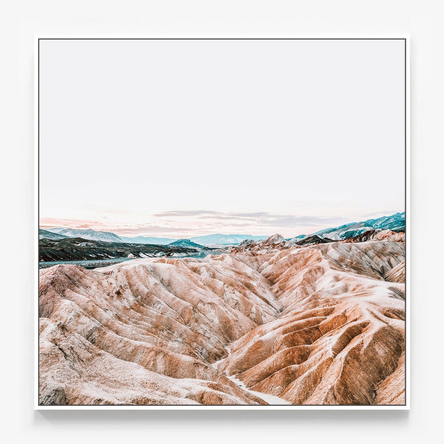 The Badlands Canvas