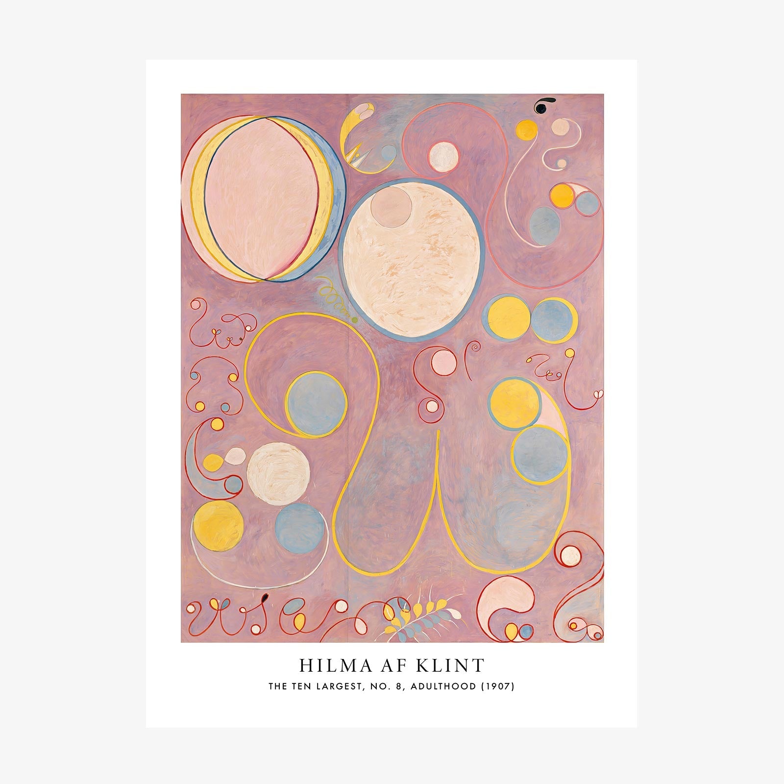 The Ten Largest 8 wall art print
