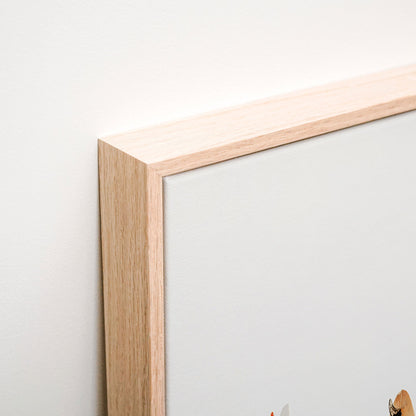 Three Boards Canvas corner detail