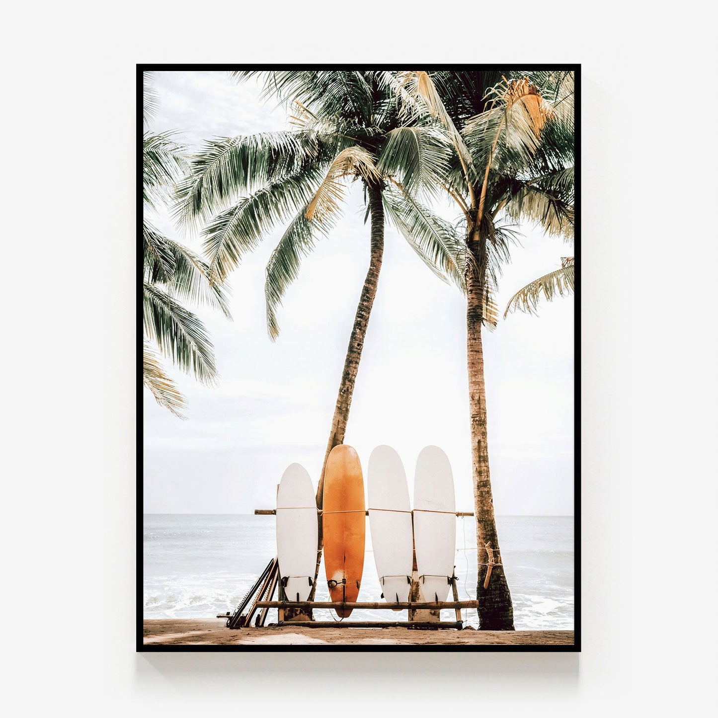 Tiki Beach Canvas
