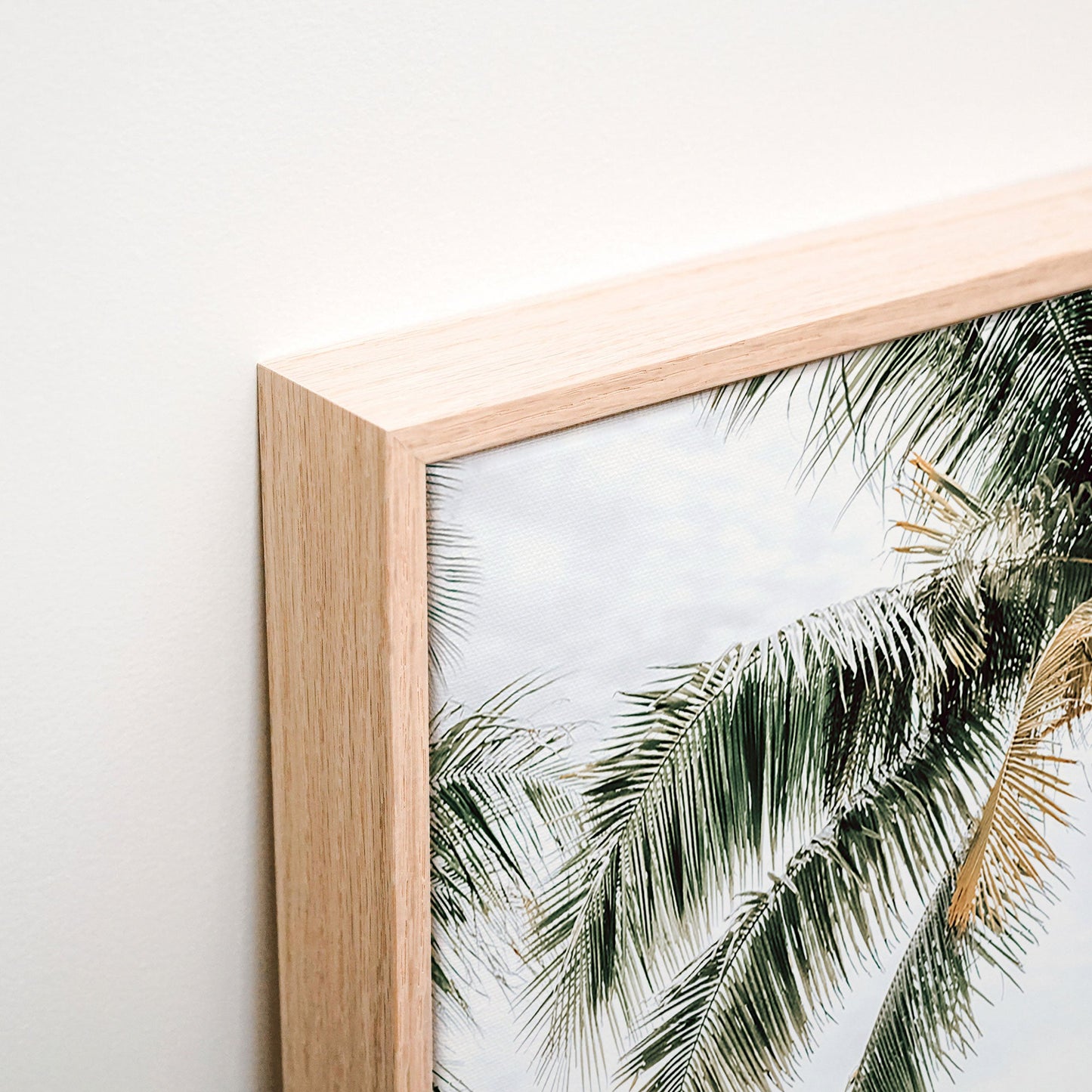 Tiki Beach Canvas corner detail