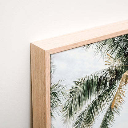 Tiki Beach Canvas corner detail