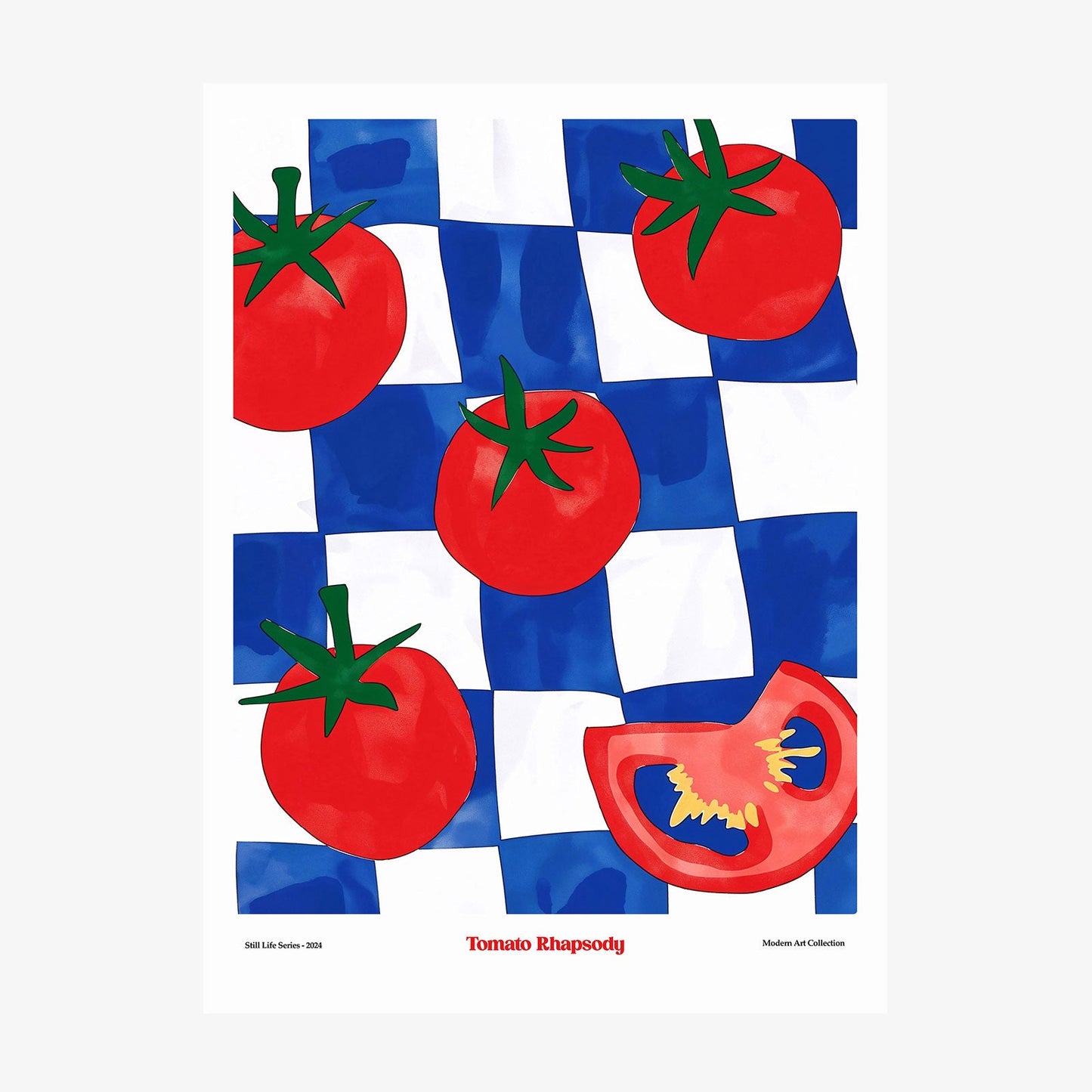 Tomato Rhapsody wall art print