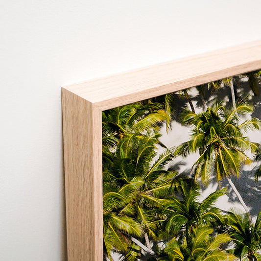 Tropic Coast Canvas corner detail