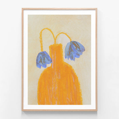 Vase and Two Flowers