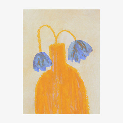 Vase and Two Flowers