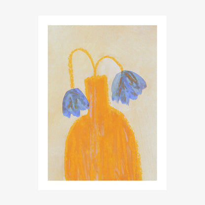 Vase and Two Flowers