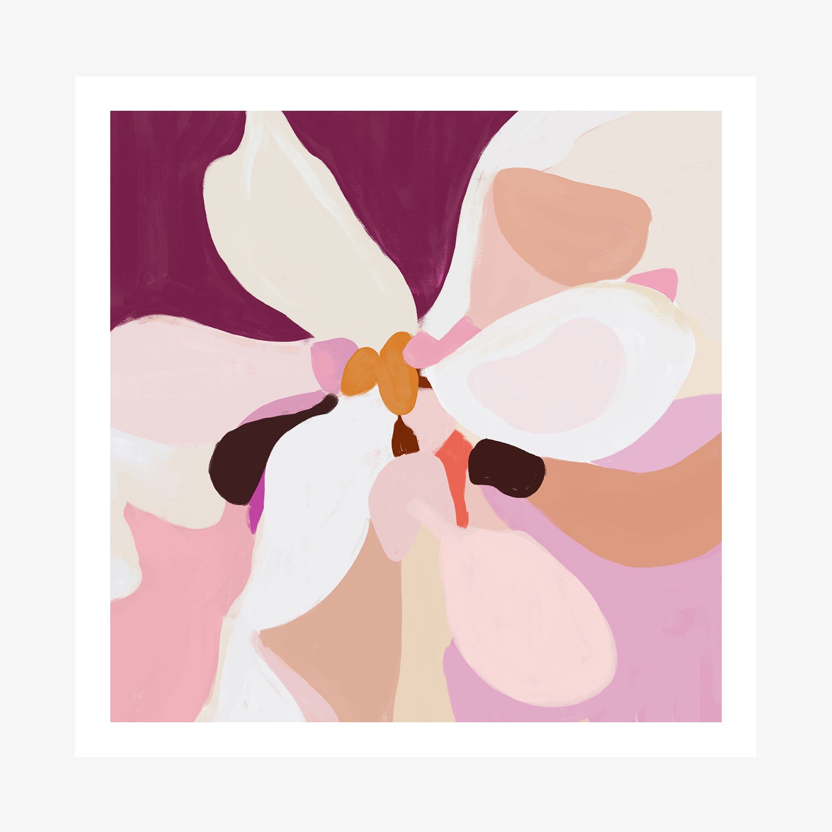 Velvet Bloom wall art print