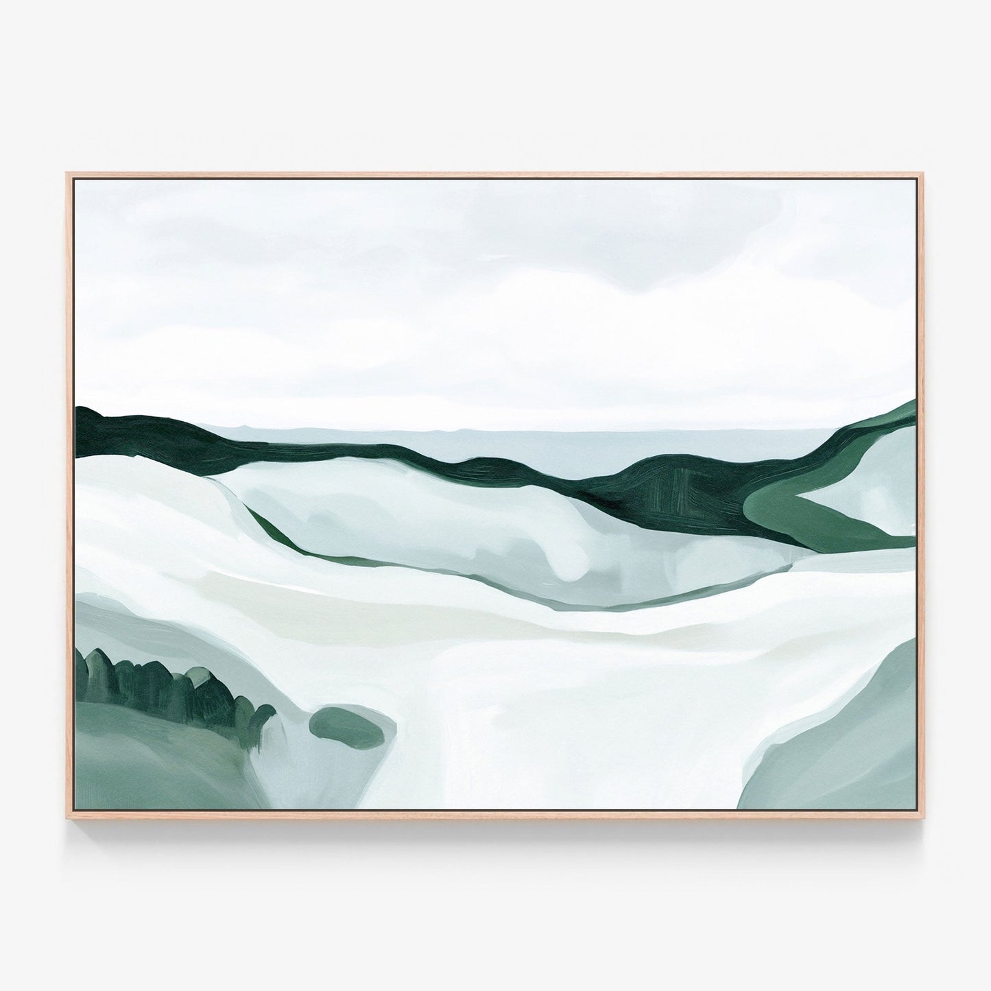 Vineyard View Canvas wall art print