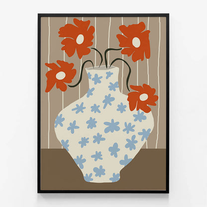 Vintage Floral Pottery