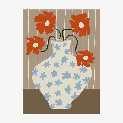 Vintage Floral Pottery