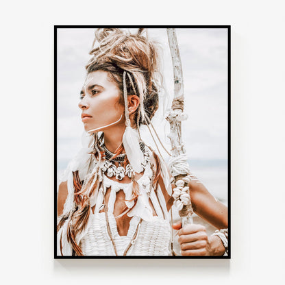 Warrior Girl Canvas