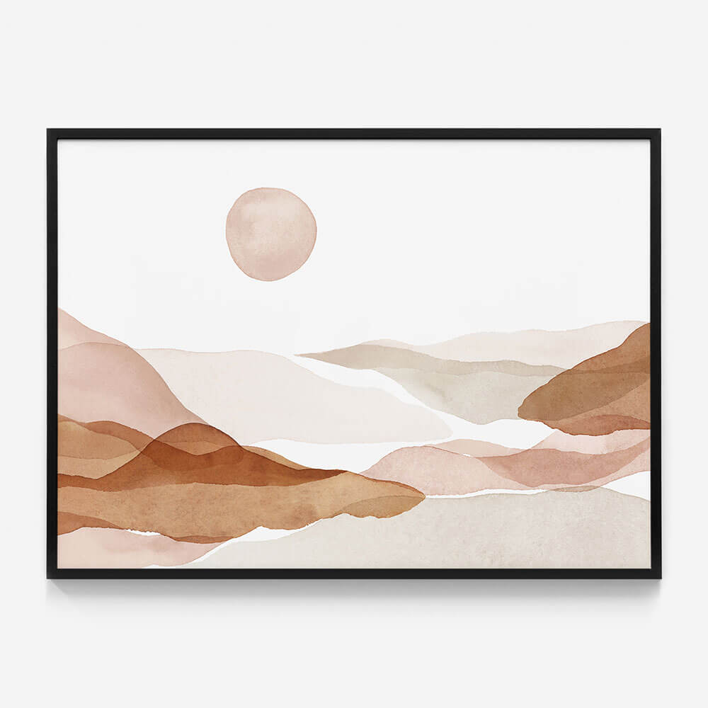 Watercolour Hills