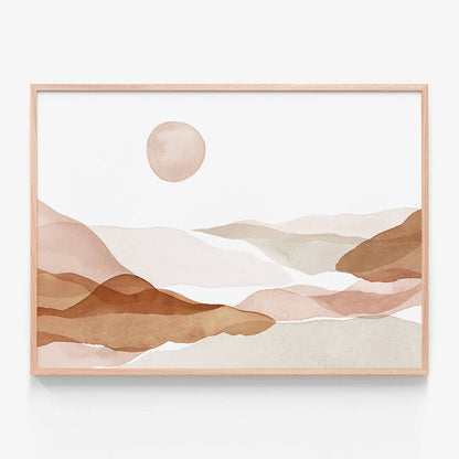 Watercolour Hills