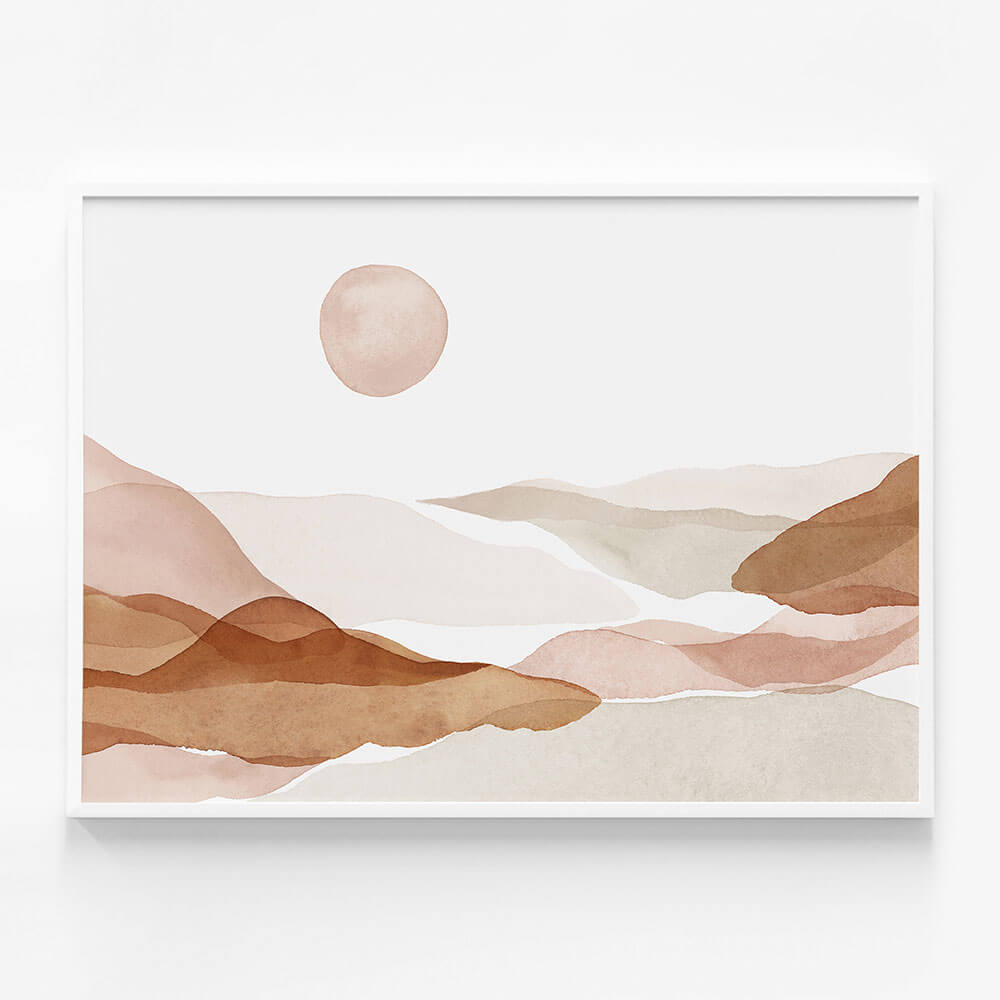Watercolour Hills