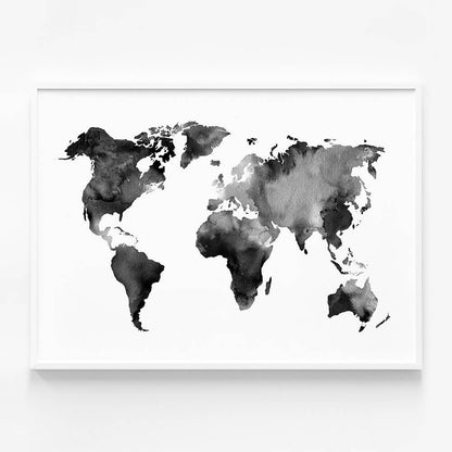 Watercolour Map