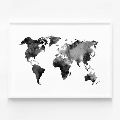 Watercolour Map