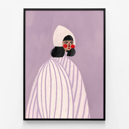 Woman with White Hat