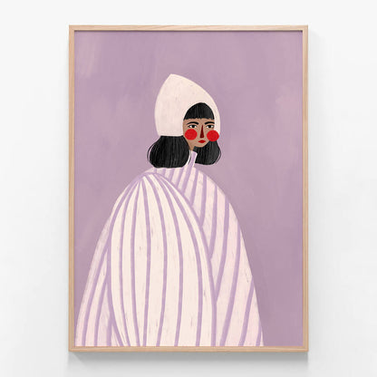 Woman with White Hat