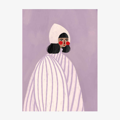 Woman with White Hat