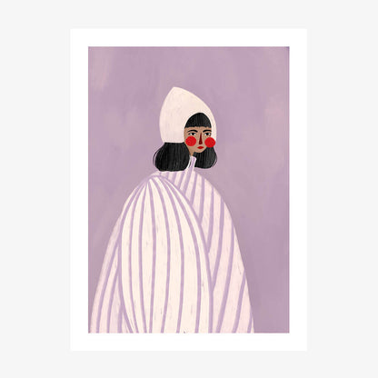 Woman with White Hat