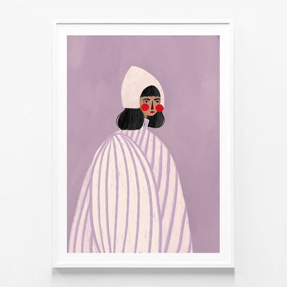 Woman with White Hat
