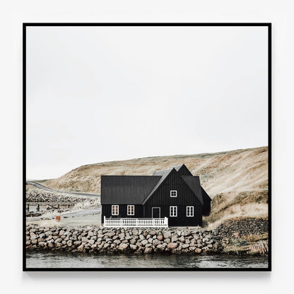 Wooden House Canvas