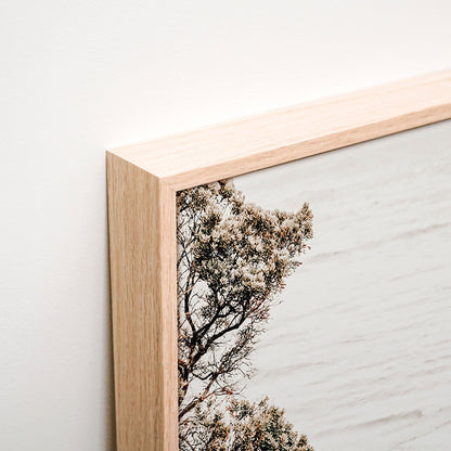Wooden Steps Canvas corner detail