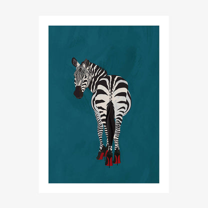 Zebra Heels