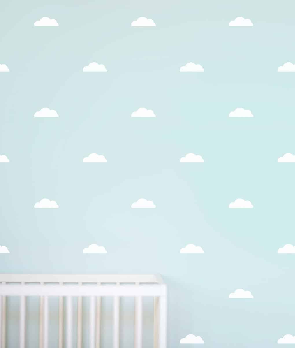 Mini Cloud Decals Removable Nursery Decor 41 Orchard