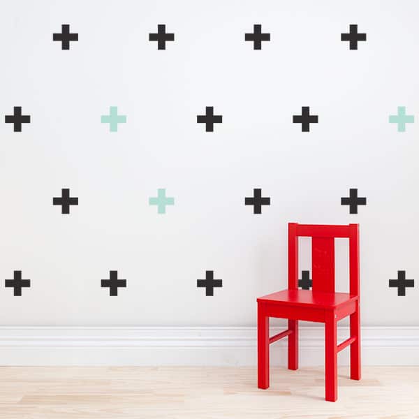 Removable Decal CROSSES Wall Sticker Made In Australia Wall Decals