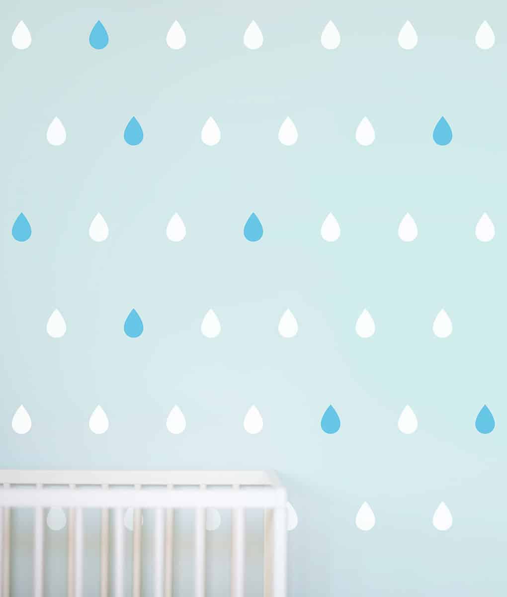 Raindrop Wall Decals
