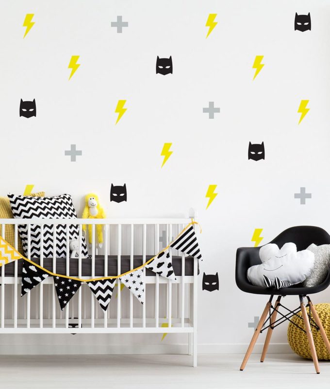 Superhero Wall Decals Pack