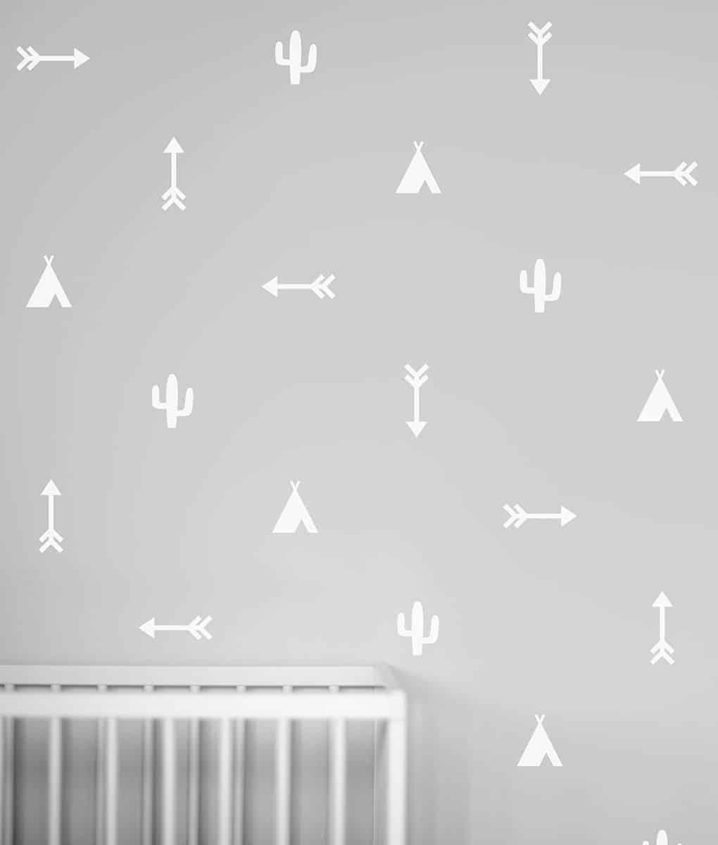 Tribal Wall Decals Removable Nursery Decor 41 Orchard