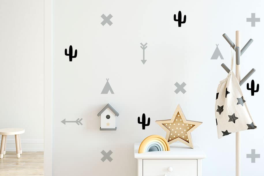 How to apply wall decals