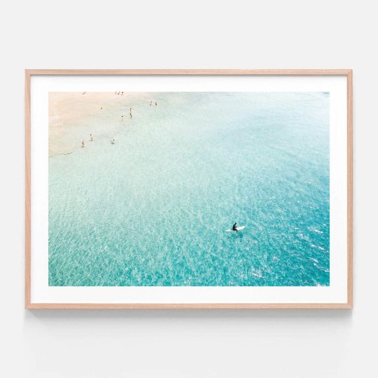 Clear Waters Oak Framed Print