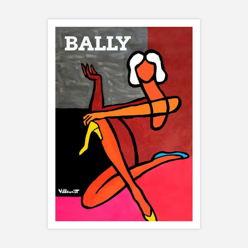 Bally Diptyque Vintage Poster Wall Art or Framed Print 41 Orchard