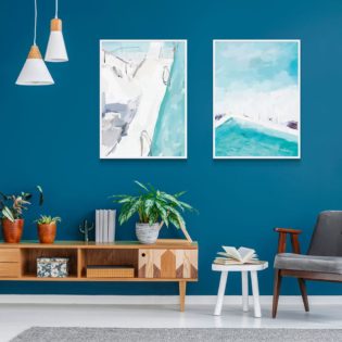 Bondi Beach Artworks Framed Print