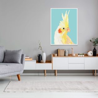 Cockatiel Framed Print