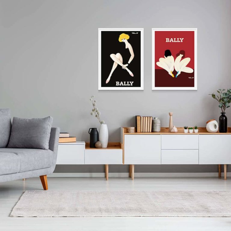 Bally Posters Framed Prints