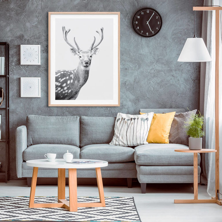 Fallow Deer | Framed Print or Canvas Wall Art | 41 Orchard