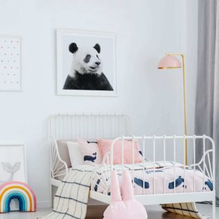 Hello Panda Framed Print 1