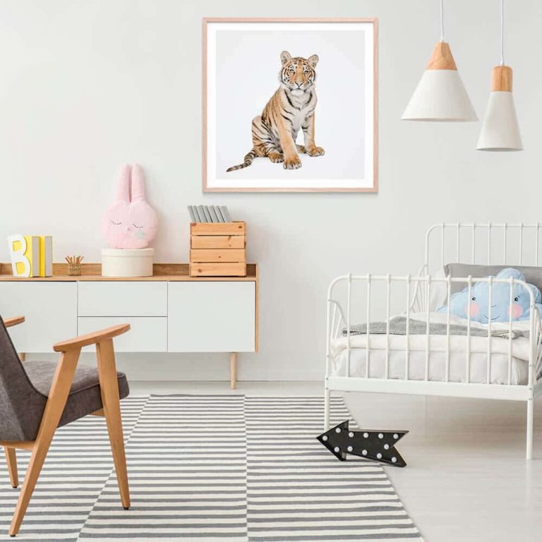 Hello Tiger Framed Print