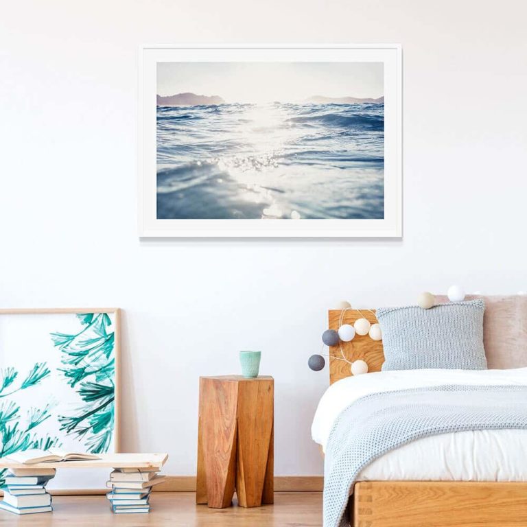 Ocean Light Framed Print 1