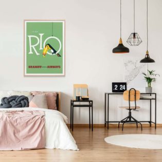 Rio Poster Framed Print 2
