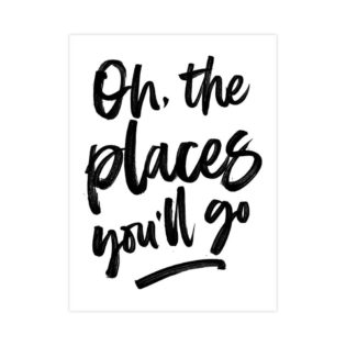 Oh The Places You'll Go Art Print