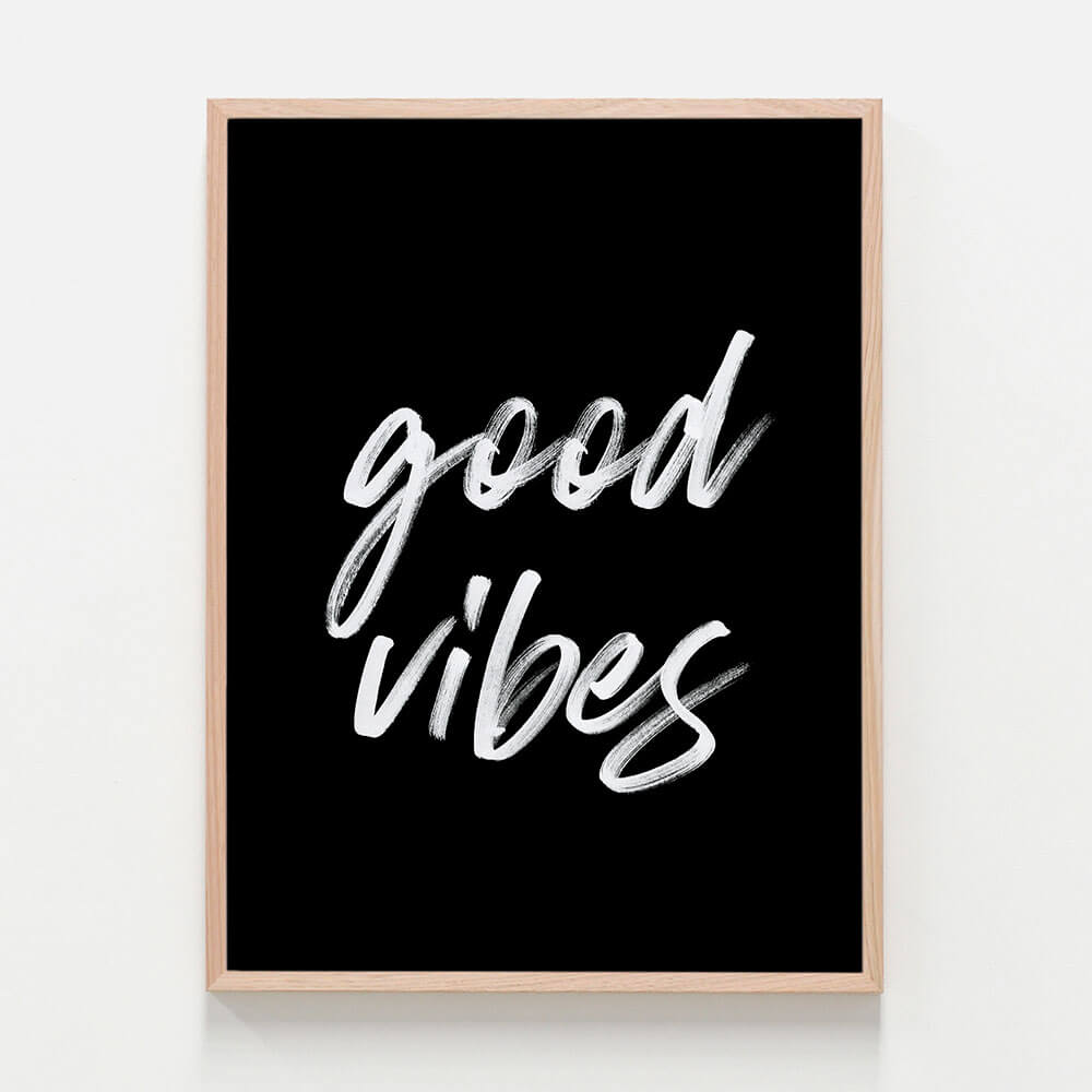 Good Vibes II Wall Art Poster or Framed Print 41 Orchard