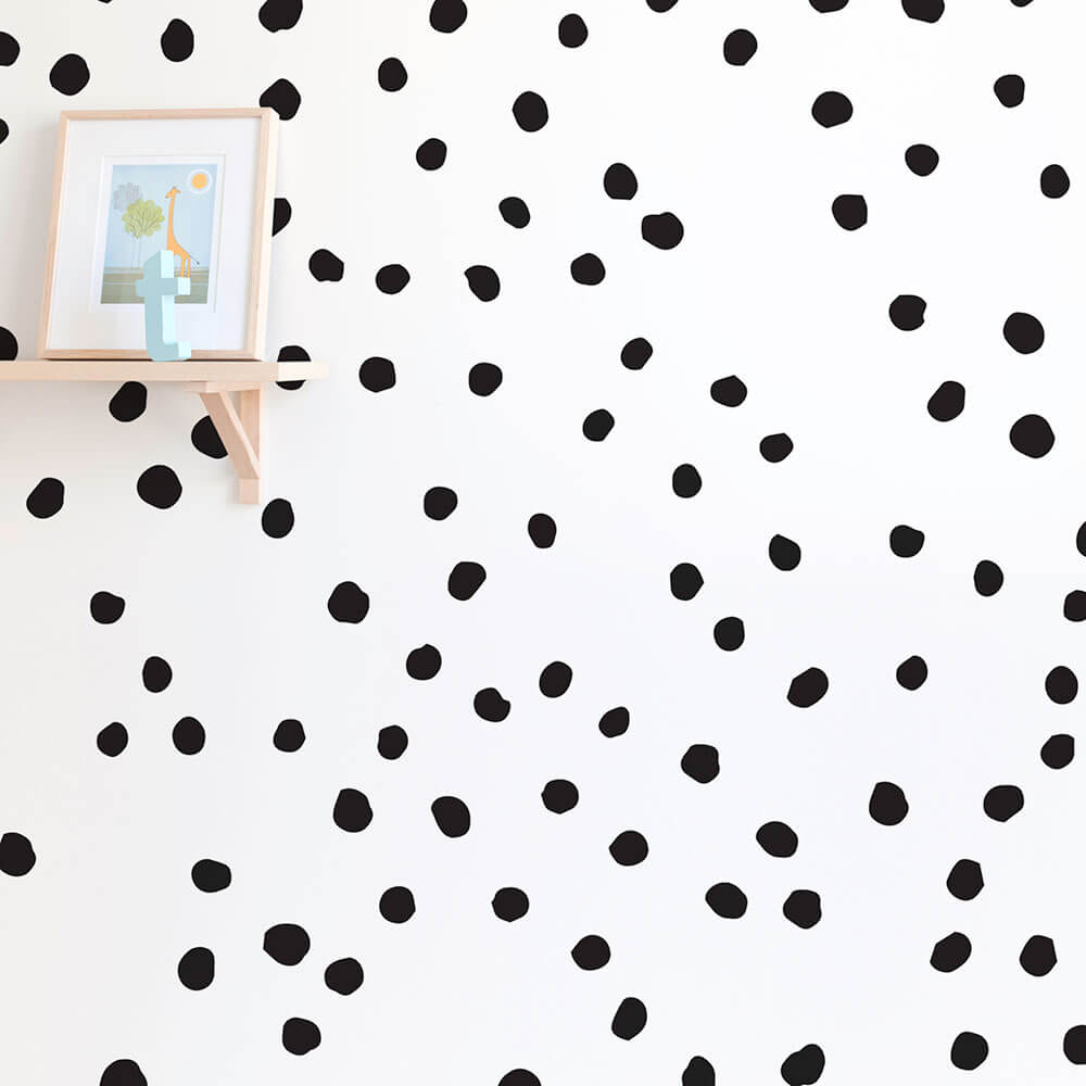 Hand Drawn Dot Wall Decals Removable Nursery Decor 41 Orchard
