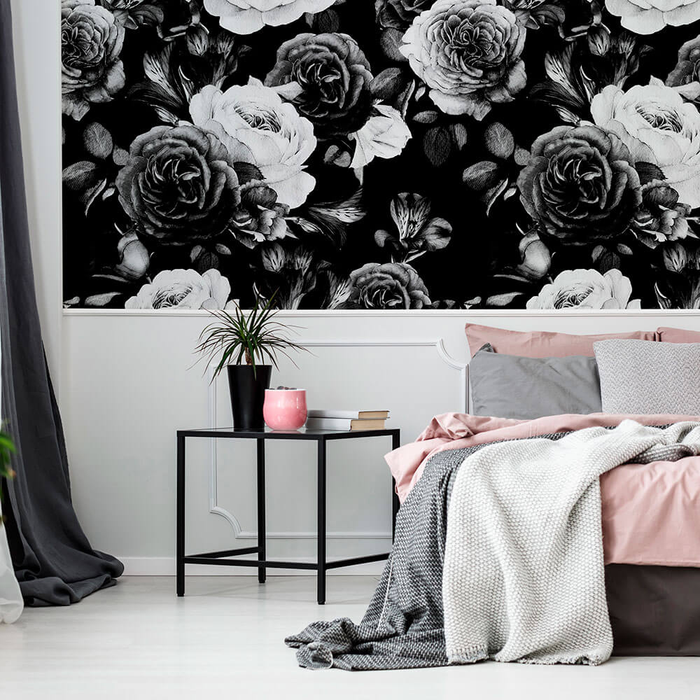 Black roses  Black flowers wallpaper, Black roses wallpaper