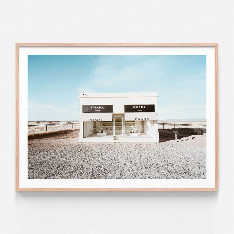 Desert-Prada-Oak-Framed-Print